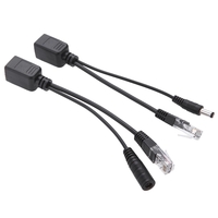 Passive Power over Ethernet PoE Adapter Injector + Splitter Kit 5V 12V 24V 48V