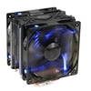 PCCOOLER 5 Heatpipes Radiator Quiet 4pin CPU Cooler Heatsink Fan Cooling with Dual 120mm LED Fans for Desktop Computer