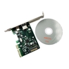 PCI-E to USB3.1(Type A + Type C)PCI Express Expansion Card USB3.1 Hub Controller Adapter Superspeed 10Gbps Internal 15Pin Power Connector with Asmedia Chipset