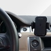 Portable Qi Car Fast Wireless Charger Air Vent Bracket Car Mount Vehicle Dock Charging Stand Cell Phone Charge Holder for Samsung Galaxy S8/S8+/S7/S7 Edge/S6 Edge+/Note 5/Note 8/Note FE and Other Qi-enabled Smartphones