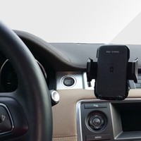 Portable Qi Car Fast Wireless Charger Air Vent Bracket Car Mount Vehicle Dock Charging Stand Cell Phone Charge Holder for Samsung Galaxy S8/S8+/S7/S7 Edge/S6 Edge+/Note 5/Note 8/Note FE and Other Qi-enabled Smartphones