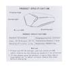 Portable Qi Wireless Charging Pad Triangle Ultra Slim Qi Charger Transmitter with Breathing Light for Samsung Galaxy S7 S6 Edge Plus LeTV One Max Pro Xiaomi 5 LGG3 G2 Google Nexus 4 5 6 7 Nokia 920 all Qi-enabled Devices