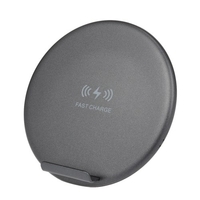 Portable Qi Wireless Power Charger 5W/7.5W/10W 2-Coils Wireless Charging Pad Fast Charge For iPhone X / 8 / 8Plus Samsung Galaxy LG