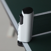 Portable Retractable Telescopic Table Tennis Net Rack Replacement Ping Pong Kit Grey