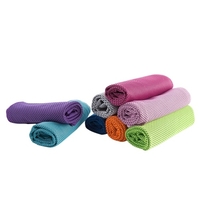 Portable Reusable Heat Relief Instant Cooling Cold Chill Sports Cozy Towel for Running Biking Jogging Gym Gift Royal Blue