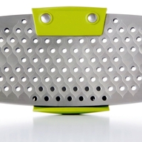 Portable Stainless Steel Collapsible Colander Steamer