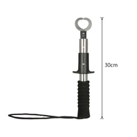 Portable Stainless Steel Fish Lip Gripper Grabber Fish Grip Grab Fish Holder Fishing Tool Fishing Tackle 25kg Capacity