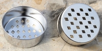 Portable Stainless Steel Lightweight Wood Stove Solidified Alcohol Stove Outdoor Cooking Picnic BBQ Camping