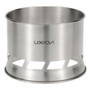 Portable Stainless Steel Lightweight Wood Stove Solidified Alcohol Stove Outdoor Cooking Picnic BBQ Camping