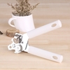 Portable Sturdy Can Opener with Ergonomic Handle Durable Beer Bottle Opener
