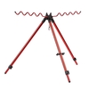 Portable Telescopic Adjustable Fishing Rods Tripod Stand Outdoor Sport Aluminum Alloy Fishing Rod Pole Holder Bracket Mount for Sea Beach Coarse Shore