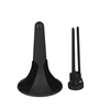 Portable Trumpet Tripod Stand Holder Support ABS Material with Detachable Metal Leg