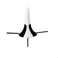 Portable Trumpet Tripod Stand Holder Support ABS Material with Detachable Metal Leg
