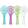 Portable USB Rechargeable Handheld Fan Desktop Clip Cooling Fan with Adjustable Wind Speed for Baby Stroller Home Office Blue