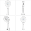 Portable USB Rechargeable Handheld Fan Desktop Clip Cooling Fan with Adjustable Wind Speed for Baby Stroller Home Office Blue