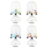 Portable USB Rechargeable Vibration Sensor Baby Room Hanging LED Night Light Nursery Bedroom Lamp Yellow Light