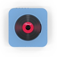 Portable Wall Mounted CD Player BT Speaker with Remote Control