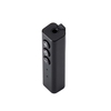 Portable Wireless BT Receiver BT 4.2 Adapter AUX Hands-Free w/ Microphone for Phone Car Home Audio System Black