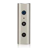 Portable Wireless BT Receiver BT 4.2 Adapter AUX Hands-Free w/ Microphone for Phone Car Home Audio System Silver