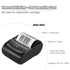 POS-5802LN Portale Mini 58mm 1 to 8 BT USB Thermal Printer Receipt Bill Ticket POS Printing