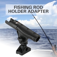 Power Lock Rod Holder Adjustable Boat Fishing Rod Racks Rod Holder Adapter