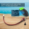 Power Switch Kit for Flytec 2011-5 1.5kg Loading Remote Control Fishing Bait Boat