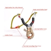 Powerful Alloy Catapult Slingshot Sling Shot Outdoor Hunting Tools Hunting Games