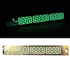 Practical Car Luminous Parking Stickers Bright Temporary Parking Card With Suckers And Phone Number Card Plate