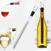 Practical Stainless Steel Wine Cooler Chiller Cooling Chilling Stick with Pourer