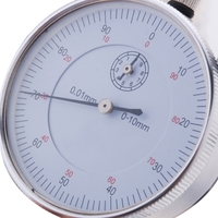 Precision Tool 0.01mm Accuracy Measurement Instrument Round Dial Indicator Gauge Vertical Contact