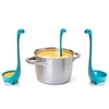Premium Beautiful Practical Monster Soup Ladle Cookware Cute Cartoon Spoon Tableware for Soup Blue
