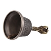 Premium Handcrafted Tibetan Meditation Singing Bell with Dorje Vajra Bronze Temple Buddhism Buddhist Practice Instrument