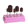 Pro 5pcs Nail Drill Bit Nail Art Sanding Band Pedicure Bits Nail Drill Grip Accessories for Nail Electric Drill Manicure Machine