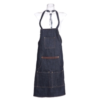 Pro Salon Barber Cape Jean Apron Hair Cutting Cloth Hairdresser Gown Unisex Hair Dyeing Cape Hair Styling Tool