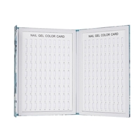 Professional 180 Colors Nail Gel Polish Display Chart Nail Polish Color Card Board Nail Art Salon Set