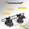 Professional 20X Double Eye Watch Repair Magnifier Loupe W/ LED Lights Jeweler Magnifying Glasses Repair Tool