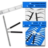 Professional Eyebrow Permanent Tattoo Practice Kit Microblading Set Manual Eyebrow Pen Needle Pigment Ink Practise Skin Tool