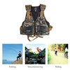 Professional Flotation Adult Safety Life Jacket Survival Vest Swimming Kayaking Boating Drifting with Emergency Whistle