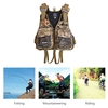 Professional Flotation Adult Safety Life Jacket Survival Vest Swimming Kayaking Boating Drifting with Emergency Whistle