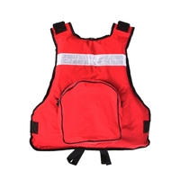 Professional Flotation Adult Safety Life Jacket Survival Vest Swimming Kayaking Boating Drifting with Emergency Whistle
