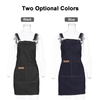 Professional Hair Dresser Salon Apron Hairdressing Cape Hair Cloth Cutting Dyeing Cape Stylist Apron For Coloring Shampoo Haircuts For Barber Shop Salon Or Home Use Jean Material