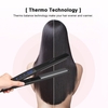 Professional Hair Straightener Ceramic Titanium Plate Flat W/ LCD Touch Screen Anti-scald 130-230? Adjustable Temperature Level EU Plug