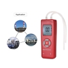 Professional Hand-held LCD Digital Dual-port Manometer Differential Air Pressure Gauges Tester with 11 Units of Measurement/