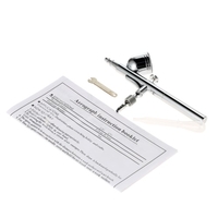 Professional Hot Sale Gravity Feed Double Action Airbrush for Art Painting Tattoo Manicure Spray Model Air Brush Nail Tool 0.3mm 7cc