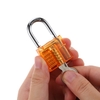 Professional Mini Transparent Visible Locksmith Training Trainer Cutaway Brass Padlock Lock Picking Practice Set Kit