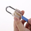 Professional Mini Transparent Visible Locksmith Training Trainer Cutaway Brass Padlock Lock Picking Practice Set Kit