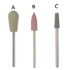 Professional Nail Art Drills Big Head Bit Nail Buffer Polisher for Manicure Pedicure Cuticle Clean Tools