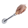 Professional Piano String Stretcher Stretching Tool Steel Rolling Wheel Wood Handle Piano Tuning Tool