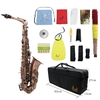 Professional Red Bronze Bend Eb E-flat Alto Saxophone Sax