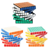 Professional Shengshou Speed Twist Magic Cube 8 * 8 * 8 ABS Ultra-smooth Cubo Puzzle Educational Toy Milky White Ground